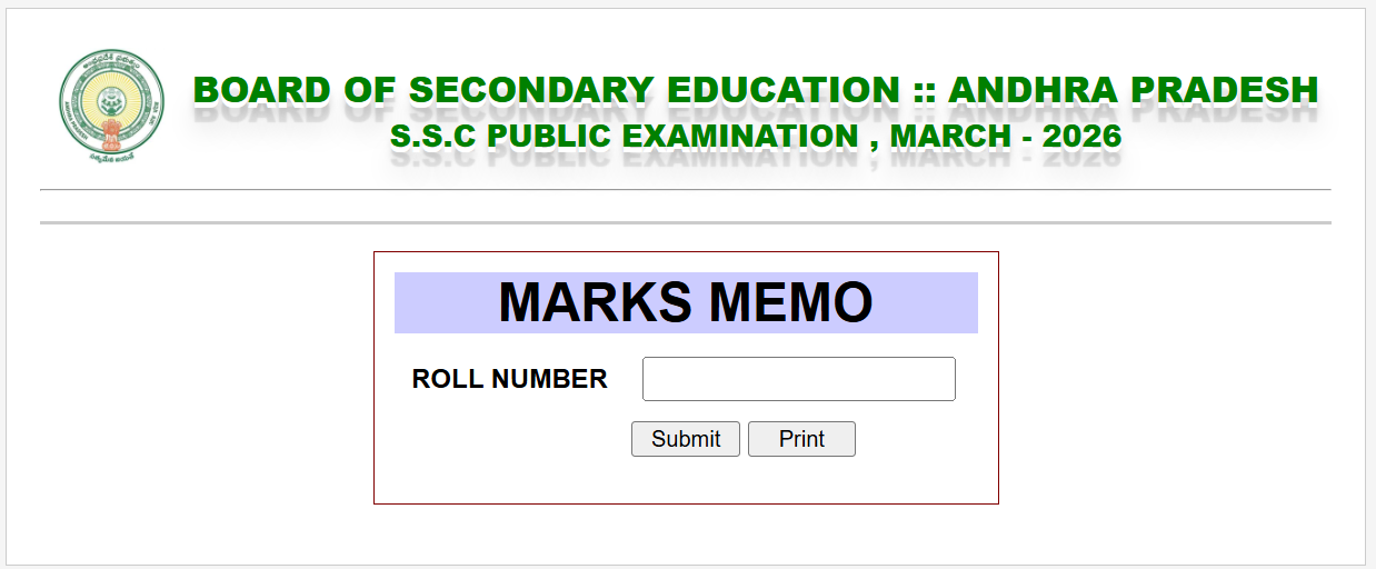 AP SSC Results 2026 declared on 30 April 2026 at 11 AM – Check result details and direct link