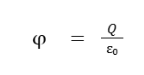 Electric flux through different surfaces