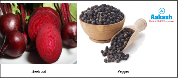 Beet and black pepper