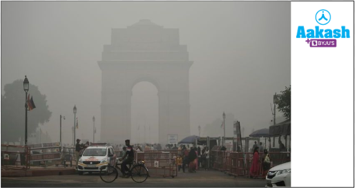 Fig: Air pollution in a city