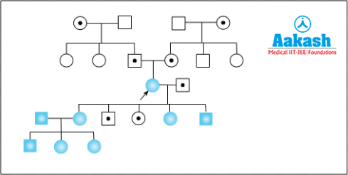 Inheritance of autosomal recessive trait